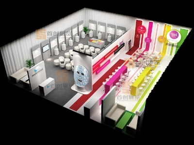 甜蜜時光 美容婚慶展覽裝飾